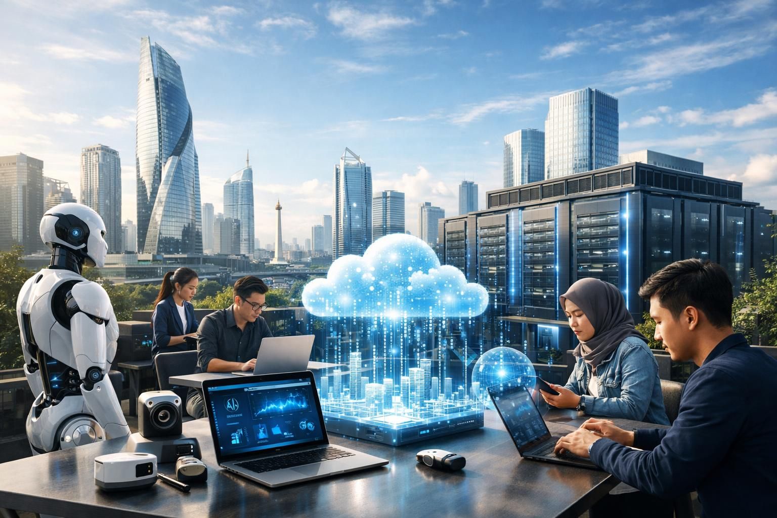 Indonesia: Pasar Strategis Cloud dan AI di Asia Tenggara