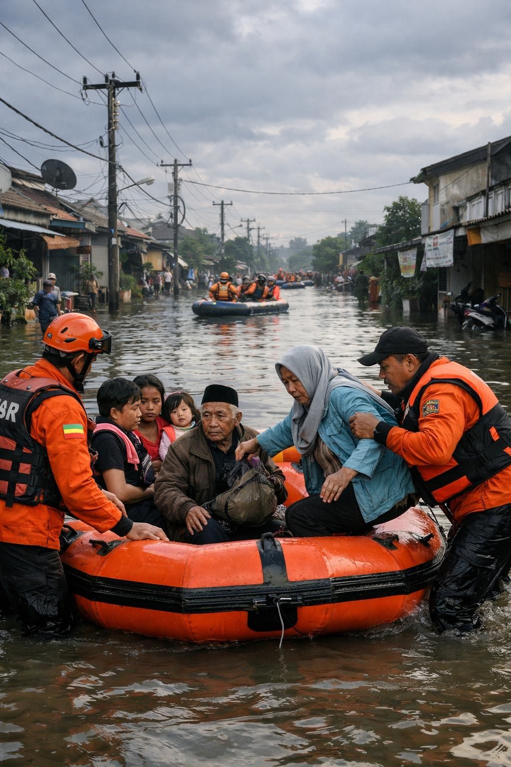 berita terbaru tentang banjir yang melanda jakarta dan tangerang setelah hujan deras semalaman. dapatkan informasi lengkap dan update kondisi terkini hanya di cnbc indonesia.