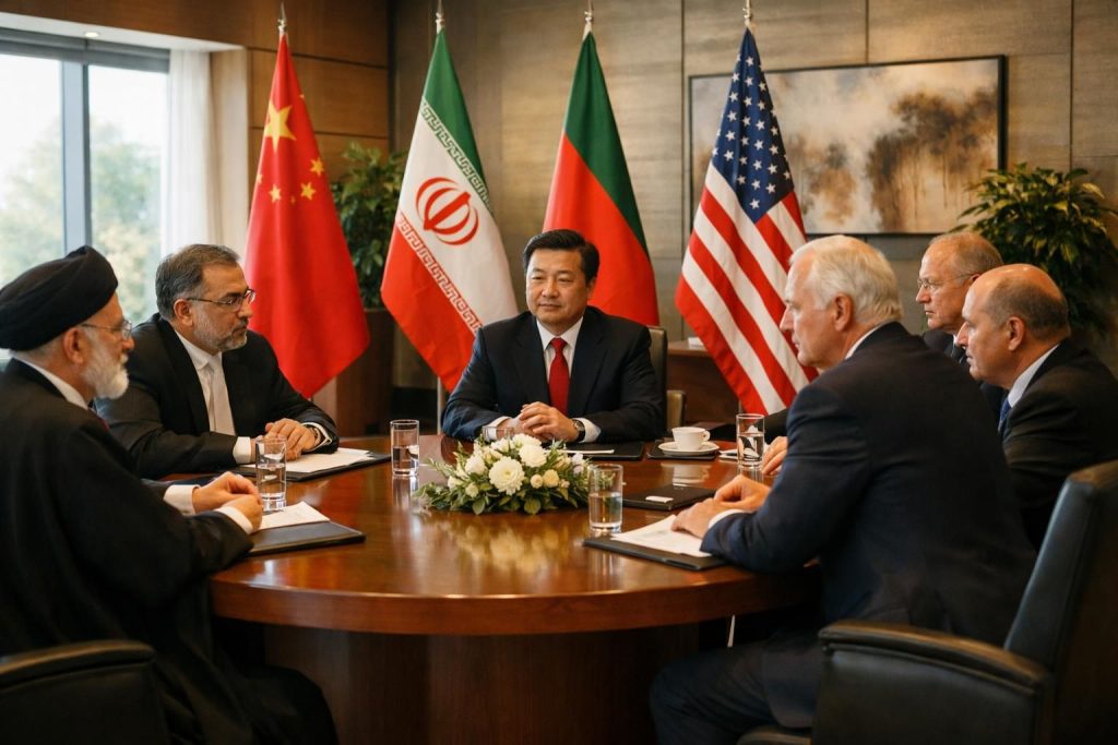 china memainkan peran kunci dalam gencatan senjata antara iran dan as serta melanjutkan negosiasi perdamaian untuk stabilitas regional.