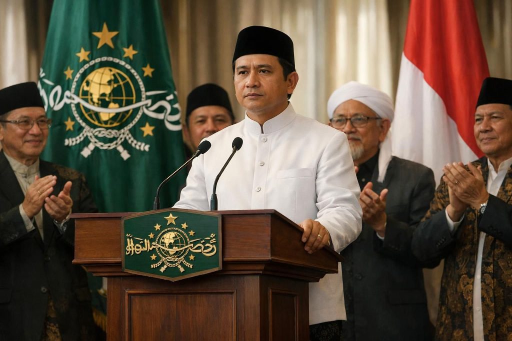 berita terbaru mengenai pengangkatan gus kikin sebagai ketua umum pbnu. dapatkan informasi lengkap dan update eksklusif hanya di kompas.com.