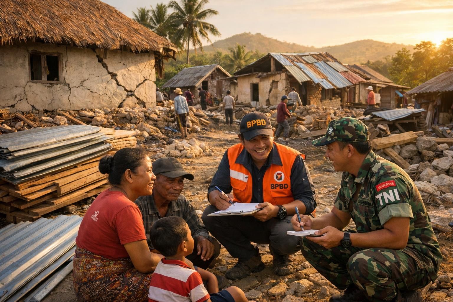 korban gempa di ntt menerima bantuan renovasi rumah senilai rp 15 juta hingga rp 30 juta untuk memperbaiki tempat tinggal mereka yang terdampak bencana.