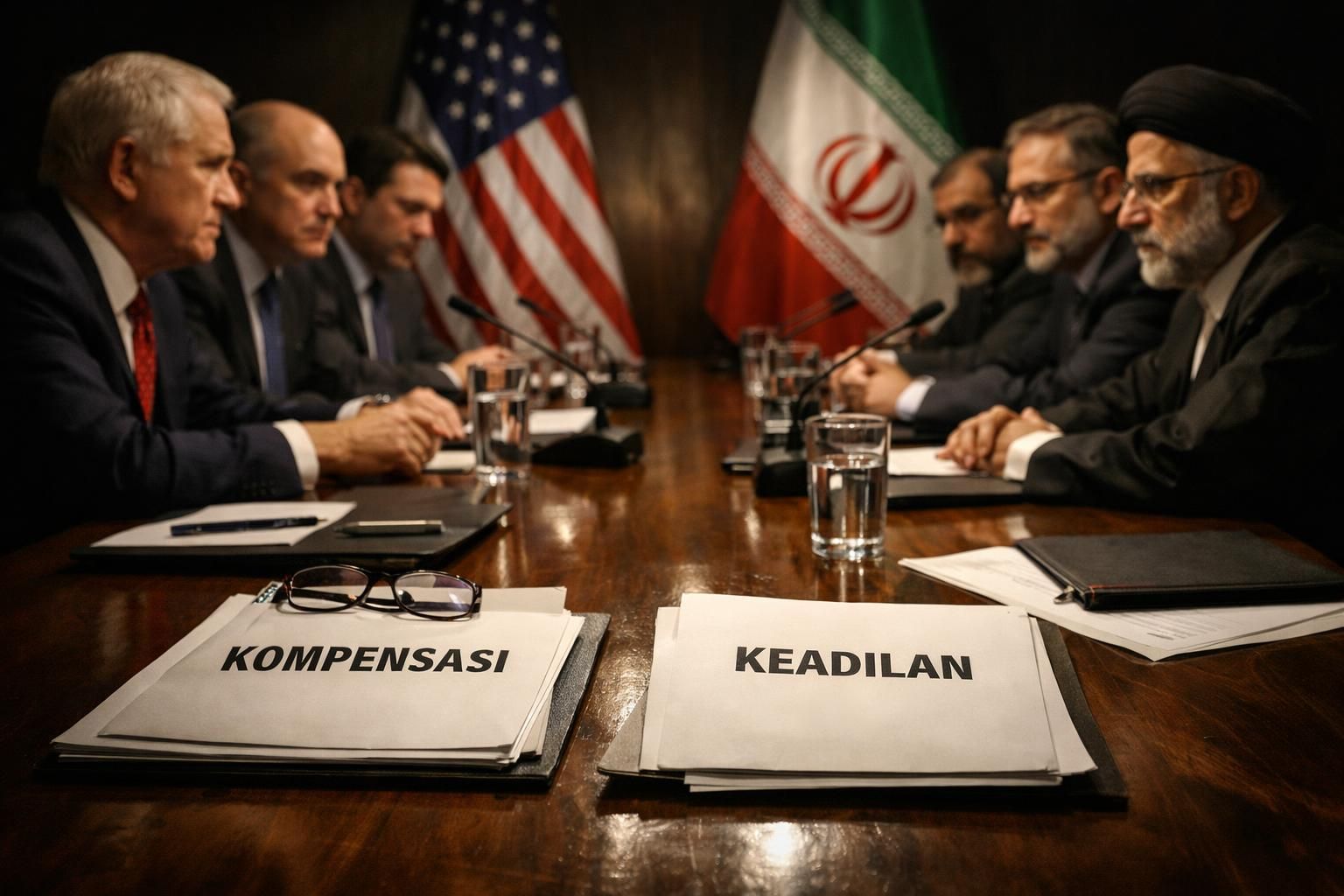 trump menuntut iran untuk membayar ganti rugi kepada semua korban tewas, menegaskan tanggung jawab atas insiden tragis yang terjadi.